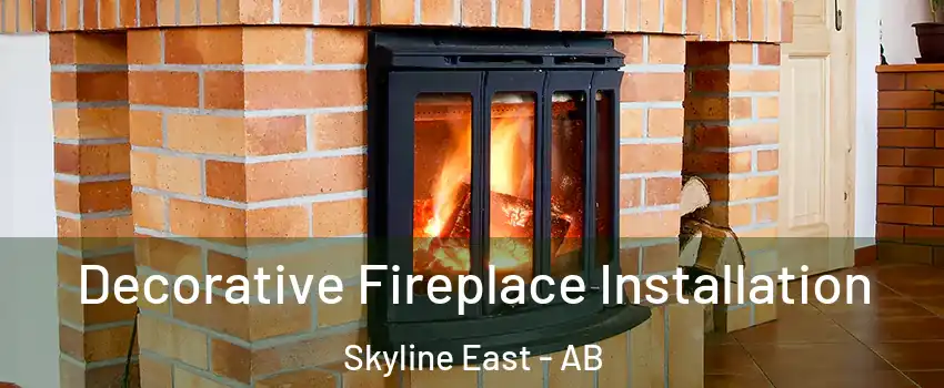  Decorative Fireplace Installation Skyline East - AB