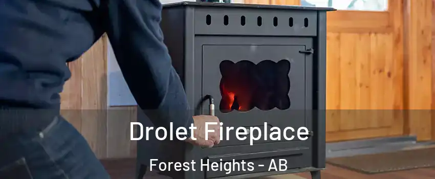  Drolet Fireplace Forest Heights - AB