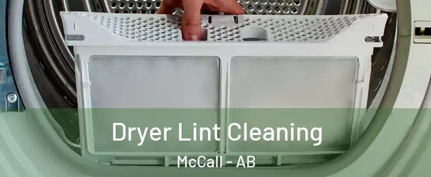  Dryer Lint Cleaning McCall - AB