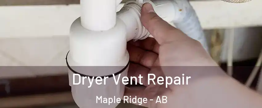  Dryer Vent Repair Maple Ridge - AB