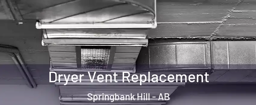  Dryer Vent Replacement Springbank Hill - AB