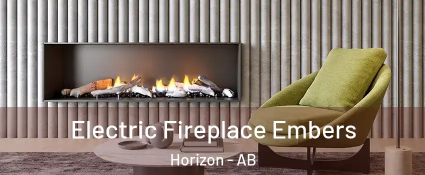  Electric Fireplace Embers Horizon - AB