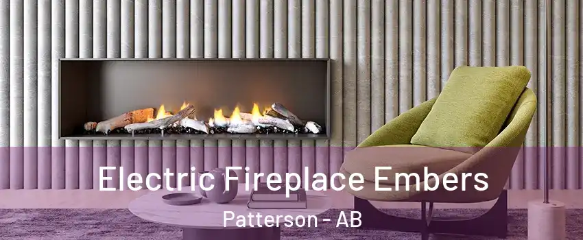  Electric Fireplace Embers Patterson - AB