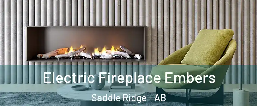  Electric Fireplace Embers Saddle Ridge - AB
