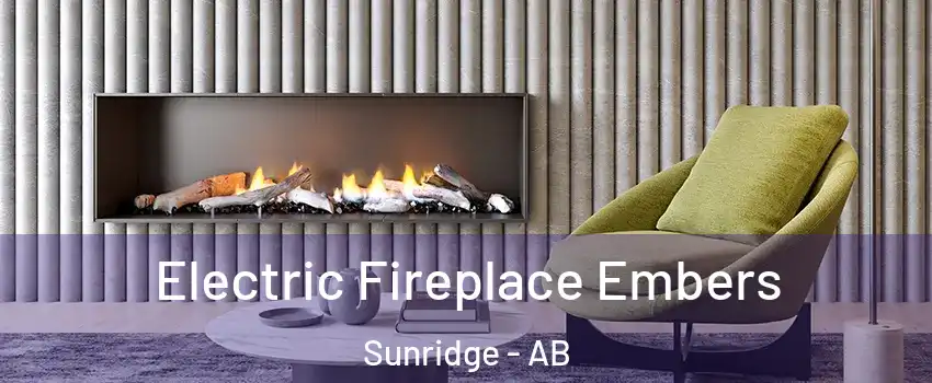  Electric Fireplace Embers Sunridge - AB