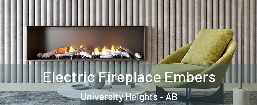  Electric Fireplace Embers University Heights - AB