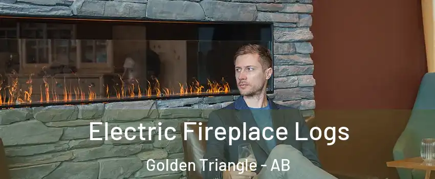  Electric Fireplace Logs Golden Triangle - AB