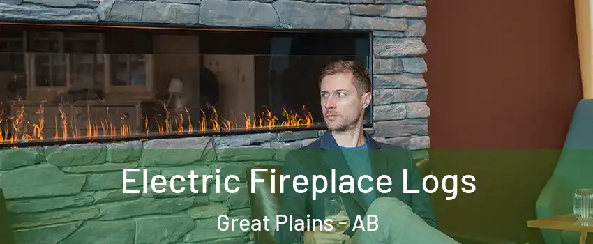  Electric Fireplace Logs Great Plains - AB