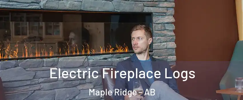  Electric Fireplace Logs Maple Ridge - AB