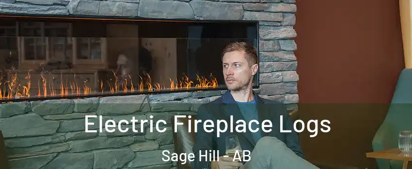  Electric Fireplace Logs Sage Hill - AB
