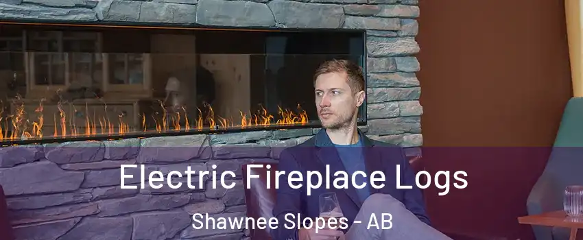  Electric Fireplace Logs Shawnee Slopes - AB
