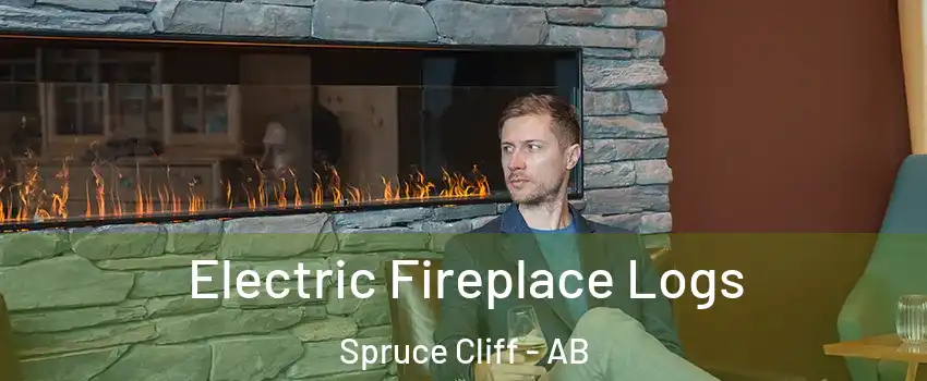  Electric Fireplace Logs Spruce Cliff - AB