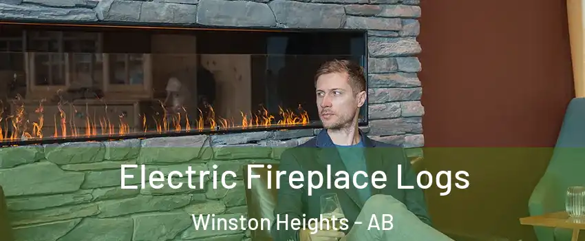  Electric Fireplace Logs Winston Heights - AB