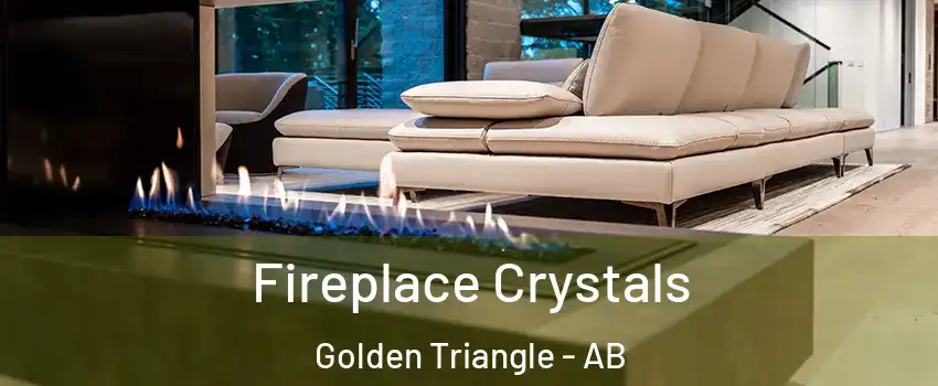  Fireplace Crystals Golden Triangle - AB