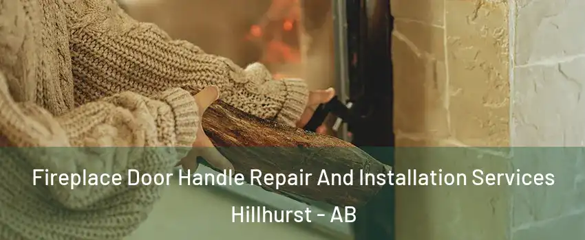  Fireplace Door Handle Repair And Installation Services Hillhurst - AB