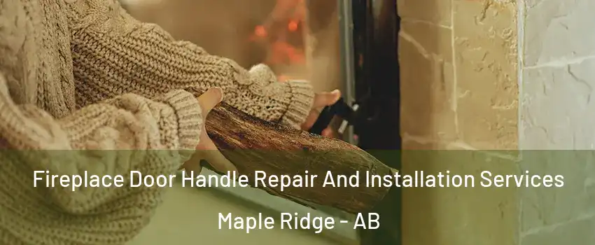  Fireplace Door Handle Repair And Installation Services Maple Ridge - AB