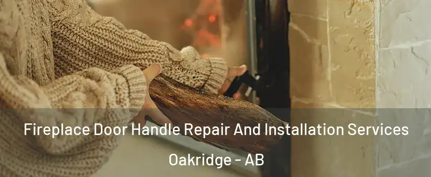 Fireplace Door Handle Repair And Installation Services Oakridge - AB