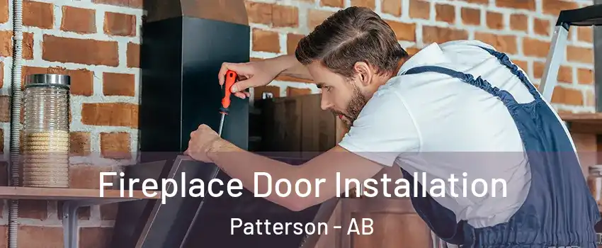  Fireplace Door Installation Patterson - AB