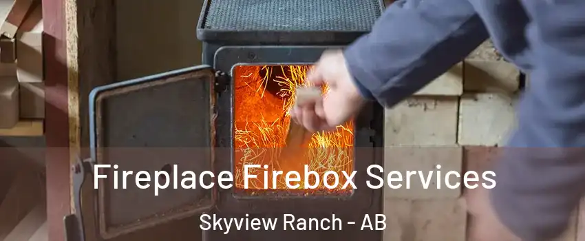  Fireplace Firebox Services Skyview Ranch - AB