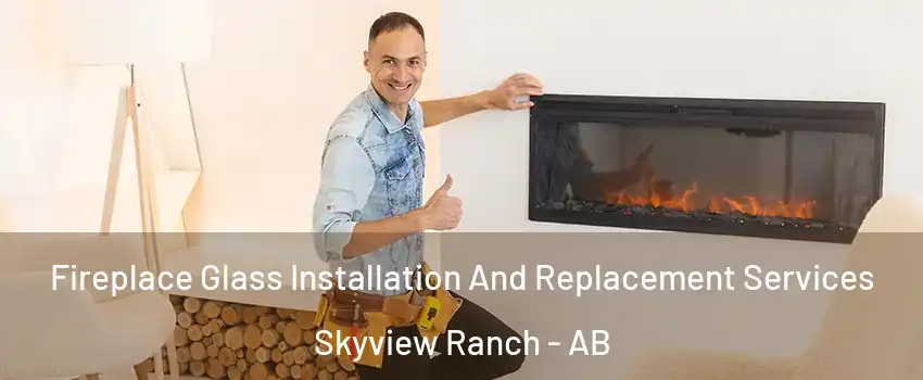  Fireplace Glass Installation And Replacement Services Skyview Ranch - AB