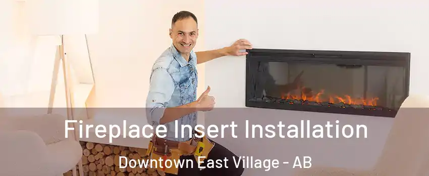 Fireplace Insert Installation Downtown East Village - AB