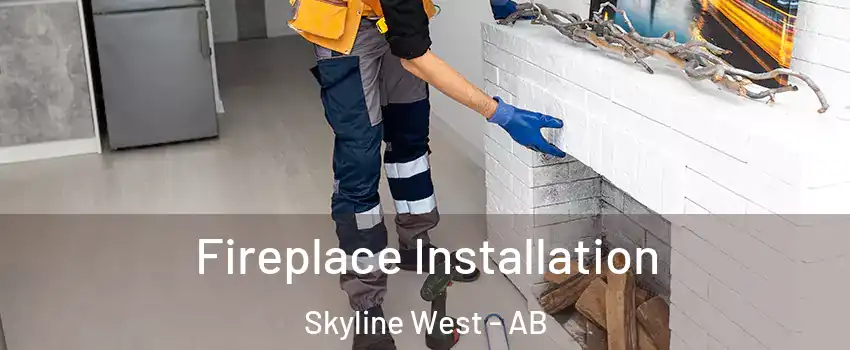  Fireplace Installation Skyline West - AB