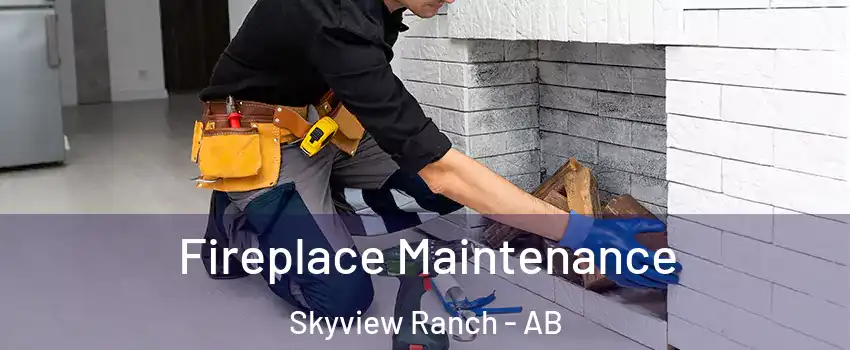  Fireplace Maintenance Skyview Ranch - AB