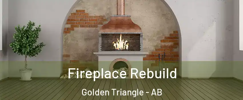  Fireplace Rebuild Golden Triangle - AB