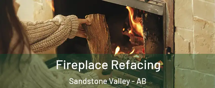  Fireplace Refacing Sandstone Valley - AB