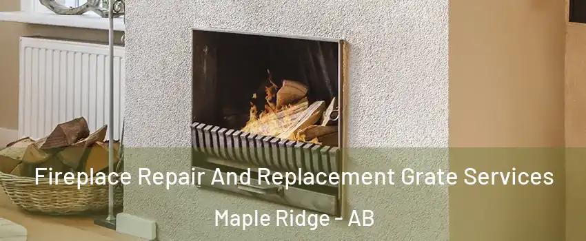  Fireplace Repair And Replacement Grate Services Maple Ridge - AB