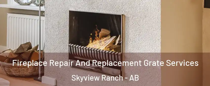  Fireplace Repair And Replacement Grate Services Skyview Ranch - AB