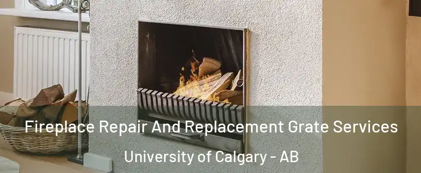  Fireplace Repair And Replacement Grate Services University of Calgary - AB