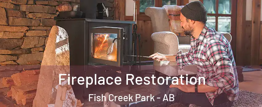  Fireplace Restoration Fish Creek Park - AB