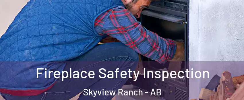 Fireplace Safety Inspection Skyview Ranch - AB