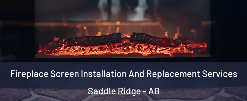  Fireplace Screen Installation And Replacement Services Saddle Ridge - AB