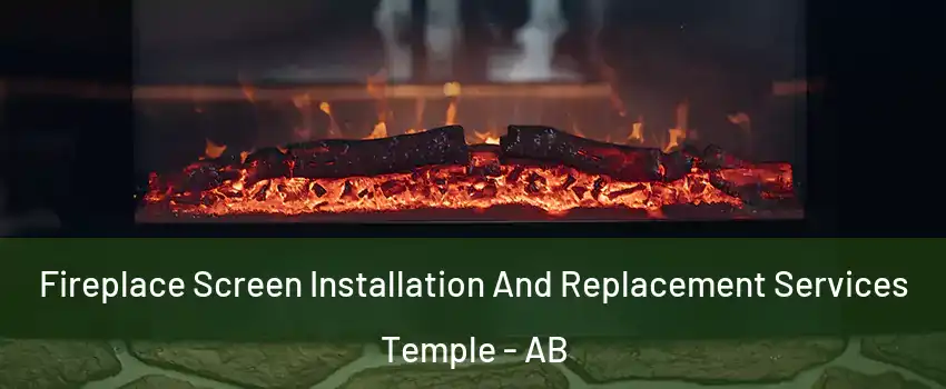  Fireplace Screen Installation And Replacement Services Temple - AB