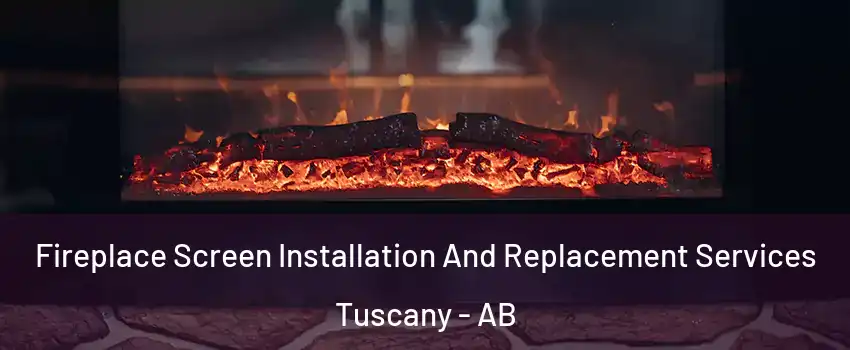  Fireplace Screen Installation And Replacement Services Tuscany - AB