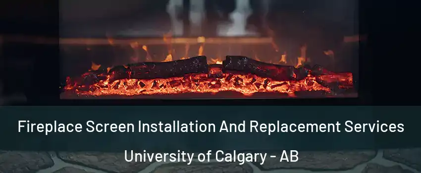  Fireplace Screen Installation And Replacement Services University of Calgary - AB