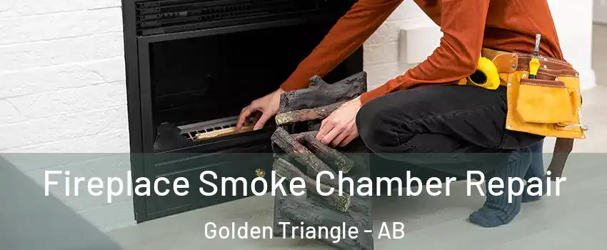  Fireplace Smoke Chamber Repair Golden Triangle - AB
