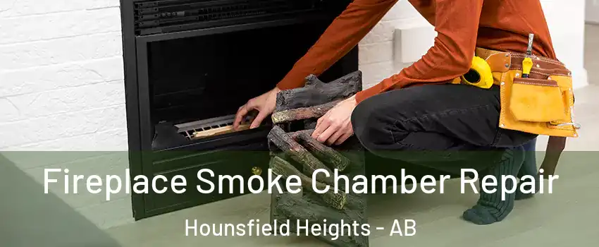  Fireplace Smoke Chamber Repair Hounsfield Heights - AB