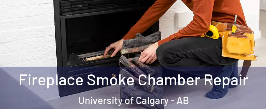  Fireplace Smoke Chamber Repair University of Calgary - AB
