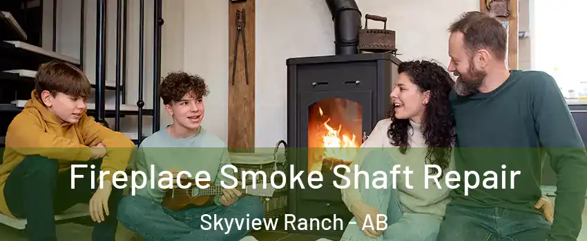  Fireplace Smoke Shaft Repair Skyview Ranch - AB