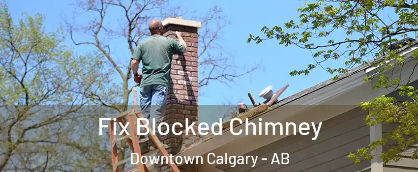  Fix Blocked Chimney Downtown Calgary - AB