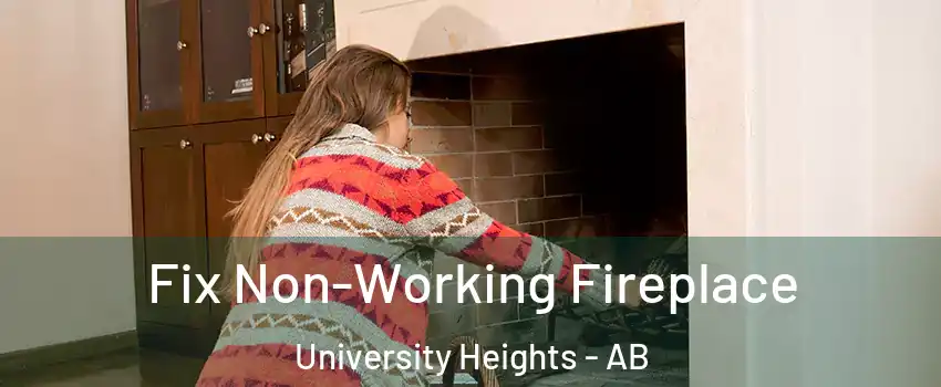  Fix Non-Working Fireplace University Heights - AB