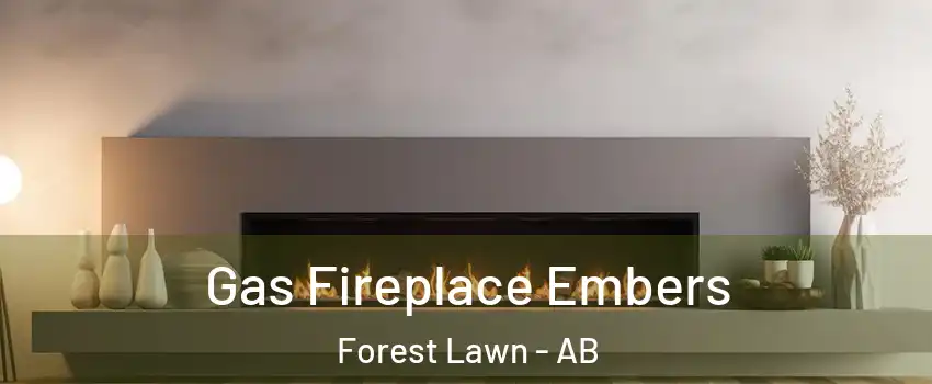  Gas Fireplace Embers Forest Lawn - AB