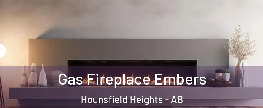  Gas Fireplace Embers Hounsfield Heights - AB