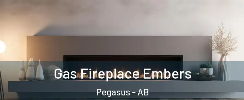  Gas Fireplace Embers Pegasus - AB