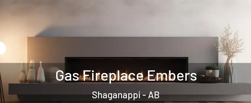  Gas Fireplace Embers Shaganappi - AB