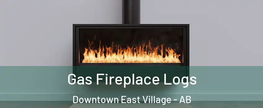  Gas Fireplace Logs Downtown East Village - AB