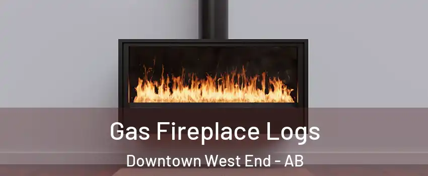  Gas Fireplace Logs Downtown West End - AB